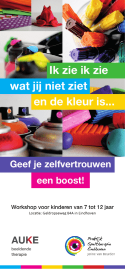 Ik zie ik zie wat jij niet ziet en de kleur is