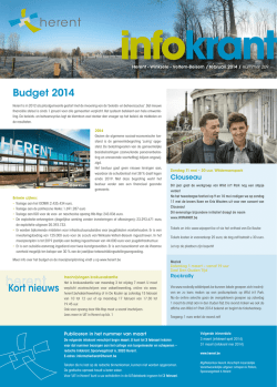 Infokrant februari 2014