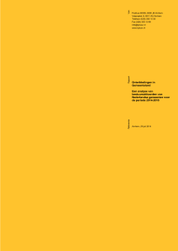 Download dan ons rapport met alle ins en outs