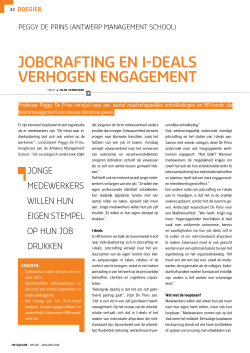 JobcRafting en i-Deals veRHogen engagement