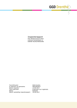 Inspectierapport_KDV Wilhelminaoord_18-08-14