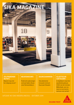 Downloaden pdf - Sika Nederland BV