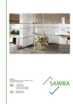SAMIRA - Lemmens Tegels