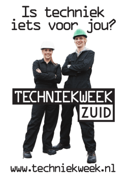 Is techniek iets voor jou?