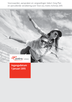 Juist voor Jou 2015