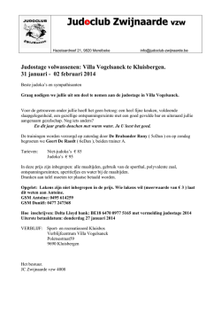 Jud club Zwijnaarde - Judoclub Zwijnaarde