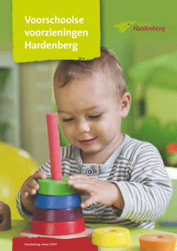 Voorschoolse voorzieningen Hardenberg