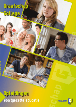 Download brochure - Graafschap College