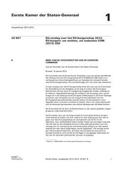 brief inzake het EU-burgerschap 2013