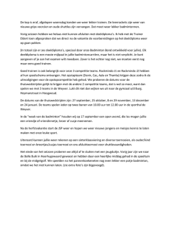 Nieuwsbrief - rackmindo