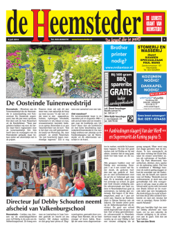 GRATIS - De Heemsteder