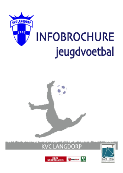 KVCL infobrochure jeugd 2014-2015