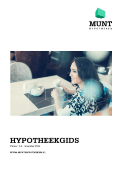Hypotheekgids 2014
