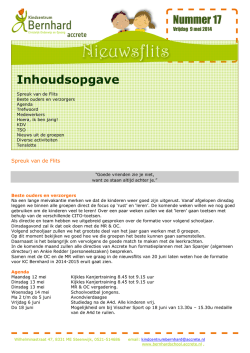 Inhoudsopgave