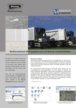 Mortelmachines Multifunctioneel GPS