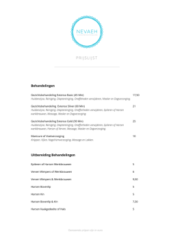 Download Prijslijst