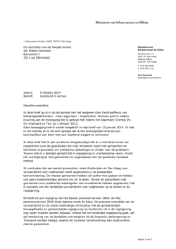 Hulphond in de taxi - Internetconsultatie