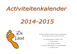 sites/default/files/PDF/Activiteitenkalender Leest 2014