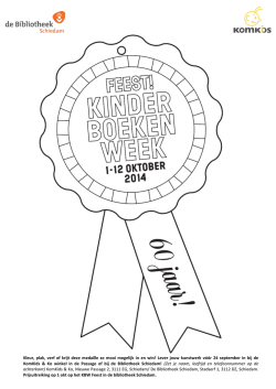 medaille KBW wedstrijd