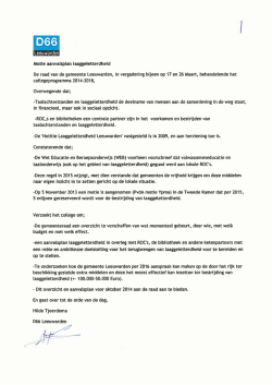 D66 - Gemeente Leeuwarden