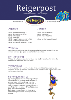 Reigerpost nr. 14-8
