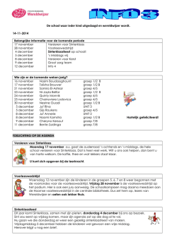 Info 3- november 2014
