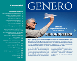 Nieuwsbrief 21, september 2014