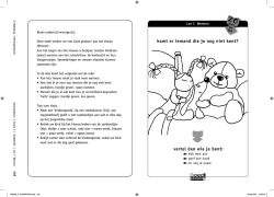 Goed Gedaan Groep 2 Les 1 Wennen