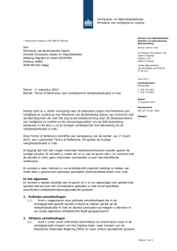 Irak Veiligheidssituatie 2014-09-19 Terms of