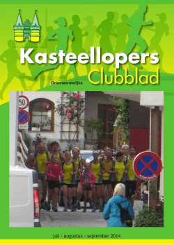Clubblad - Kasteellopers