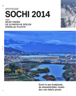 Snow Magazine 2013 #1Sochi 2014