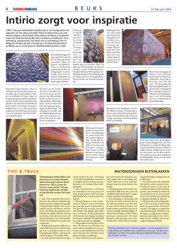 Intirio zorgt voor inspiratie