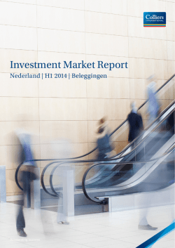 Investment Market Report