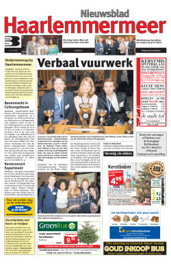 Nieuwsblad Haarlemmermeer 2014-12-03 7MB