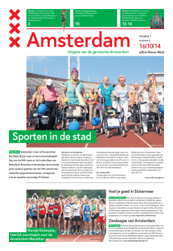 Gemeentekrant, editie Nieuw-west oktober 2014 (PDF, 6.1 MB)
