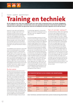 Training en techniek - Nederlandse Triathlon Bond