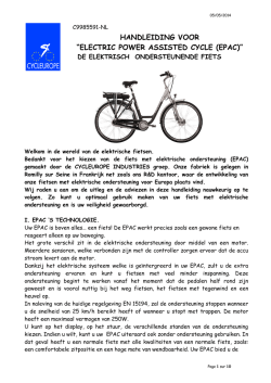 Handleiding Puch Radius, Boogy en Imagine 2015