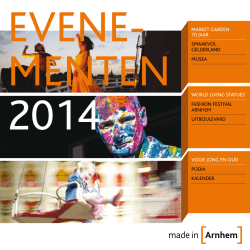 evenementenkalender Arnhem 2014