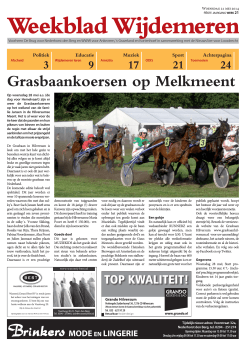 Weekblad Wijdemeren nummer 48 van 21-05-2014