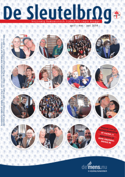 Editie Lente 2014 - Vrijzinnig West