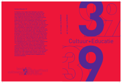Cultuur+Educatie 39