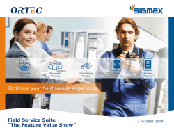 Field Service Suite: &ldquo;The Feature Value Show&rdquo;