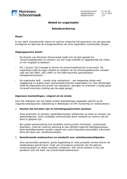 Download hier de pdf van de beleidsverklaring