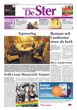 Week 06 - 7 februari 2014
