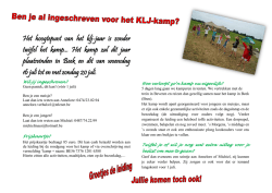 Het hoogtepunt van het klj-jaar is zonder twijfel het