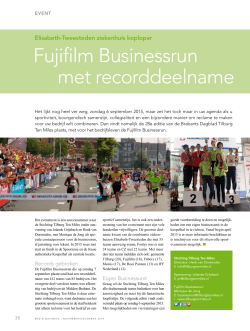 Fujifilm Businessrun met recorddeelname