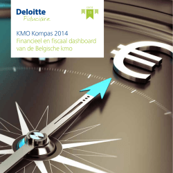 KMO Kompas 2014 Download de publicatie van onze
