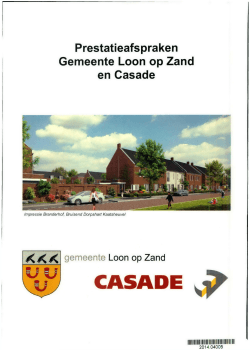 CASADE s - Gemeenteraad Loon op Zand