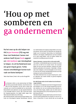 Download de PDF - Het Stimuleringsfonds Ondernemend Oranje