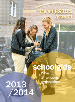 schoolgids 2013-2014